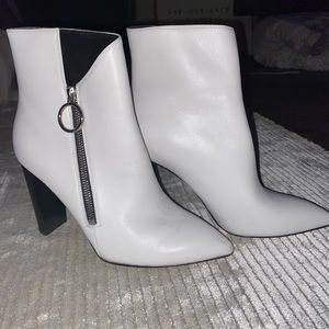 Paige white bootie